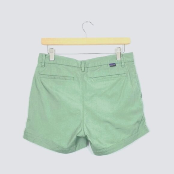 Patagonia High Rise Stretch All-Wear Shorts mint green - Picture 3 of 7